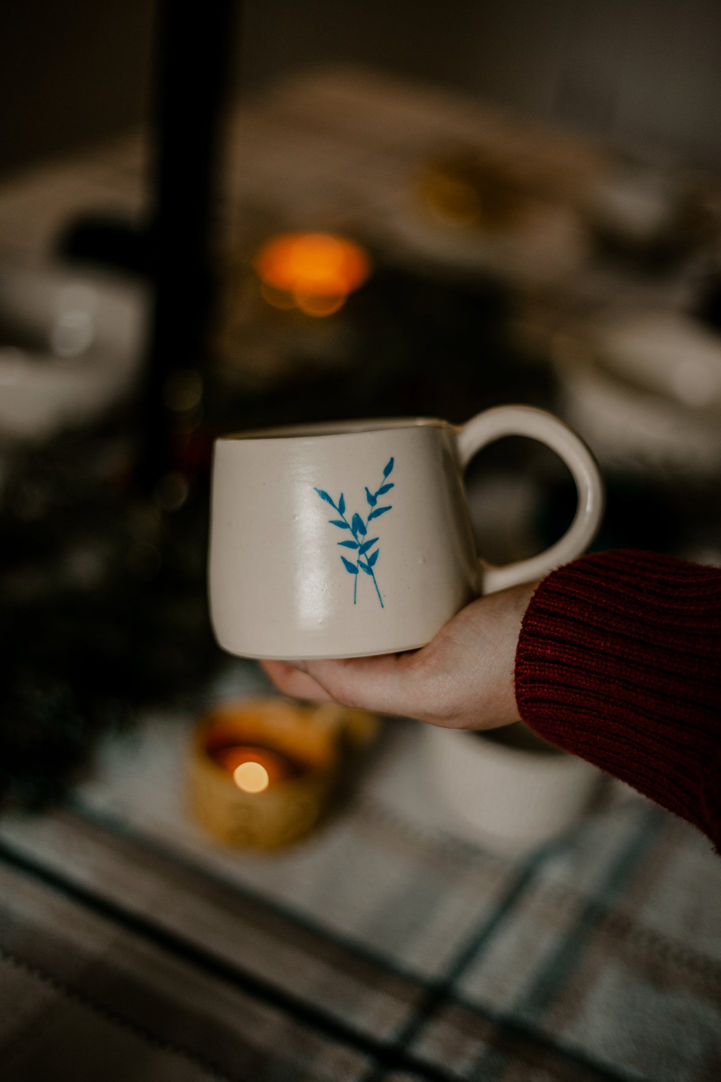 Dutch Blue Leaves Mug