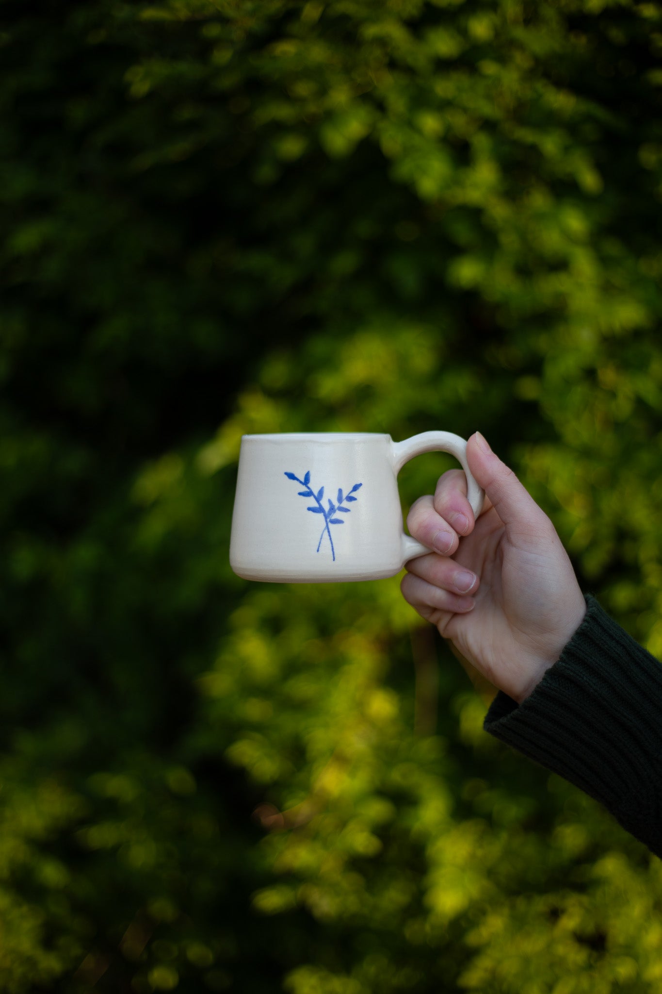 Dutch Blue Leaves Mug
