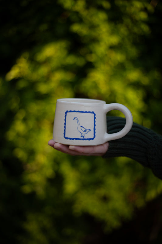 Dutch Blue Goose Mug